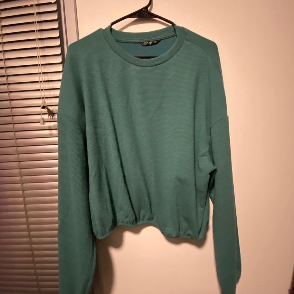 Cropped (ish) sweater